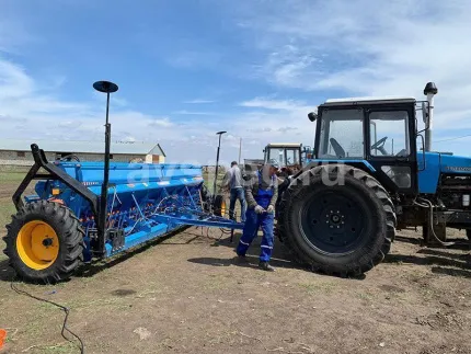 Сеялка Бозкурт ВТМ-24-2-150  для семян и удобрений